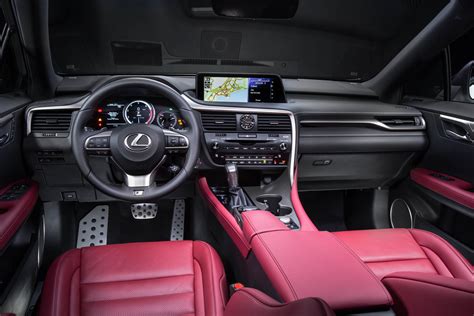 2017 Lexus Is 350 F Sport Red Interior