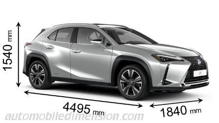 Lexus Ux Dimensions