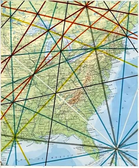 Ley Lines In Ohio Map