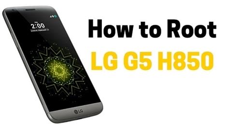 Lg G5 Root Sprint