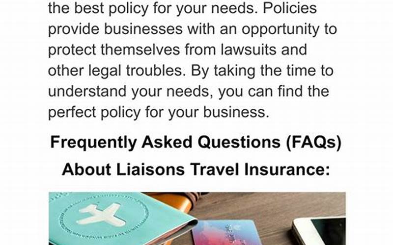 Liaison Travel Insurance