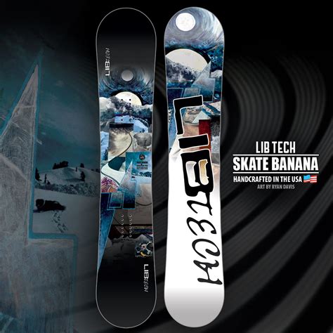Lib Tech Skate Banana Magnetraction Technology