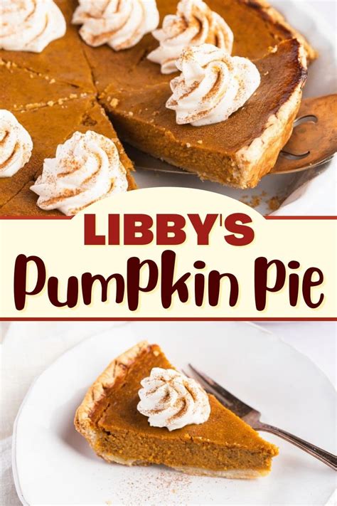 Libby Pumpkin Pie Recipe