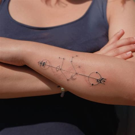 45 Awesome Libra Constellation Tattoo Designs With Meaning