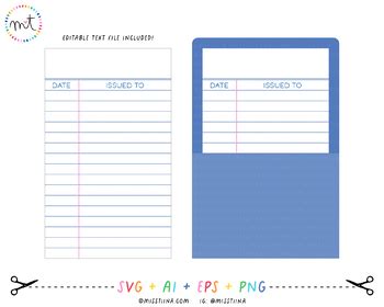 Unlocking the Power of Knowledge: Discover the Beauty of Library Card SVG Designs