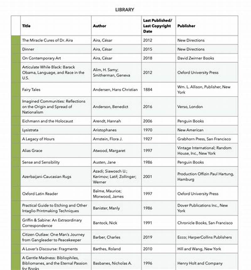 Library Catalog Example
