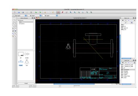 LibreCAD - Free Open Source 2D CAD