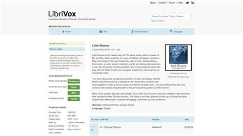 Librivox online library