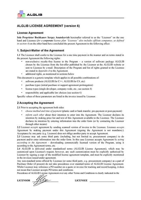 Photo Licensing Agreement Template Fill Out, Sign Online and Download