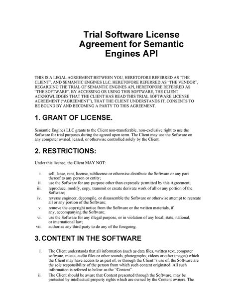 Brand Licensing Agreement Template