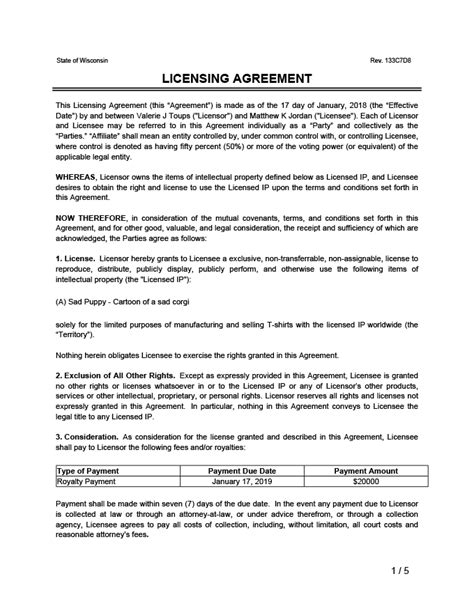 Arizona EndUser Software License Agreement Business to Consumer