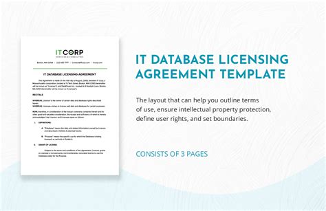 50 Professional License Agreement Templates ᐅ TemplateLab