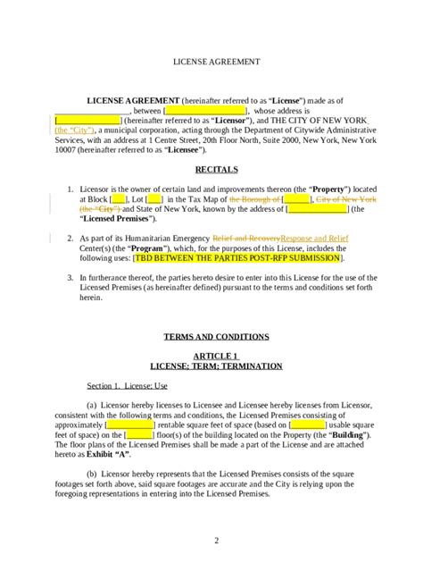 Technology License Agreement Template Google Docs, Word, Apple Pages
