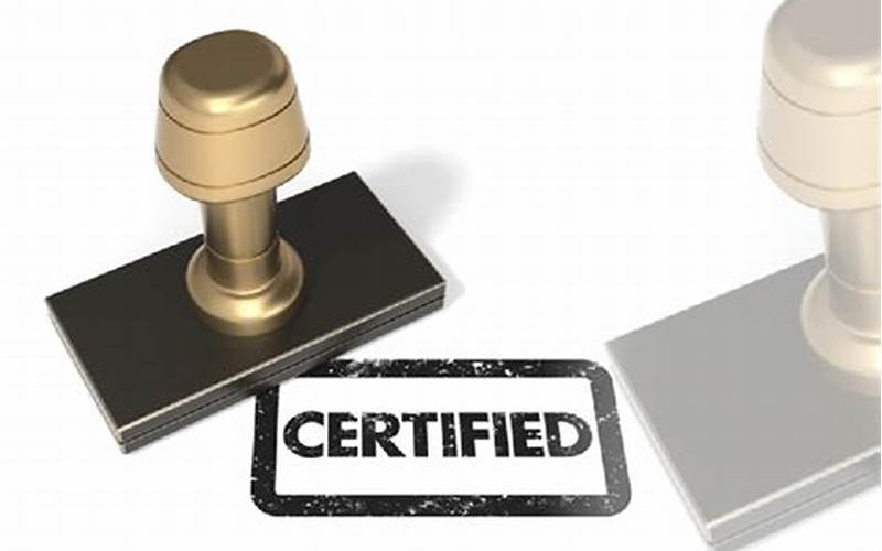 Licensure And Certification