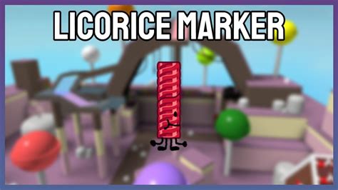 Licorice Marker - Roblox