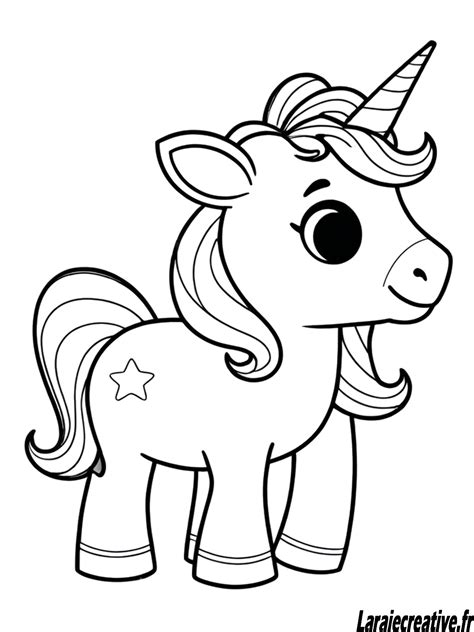 Licorne 0 Colorier