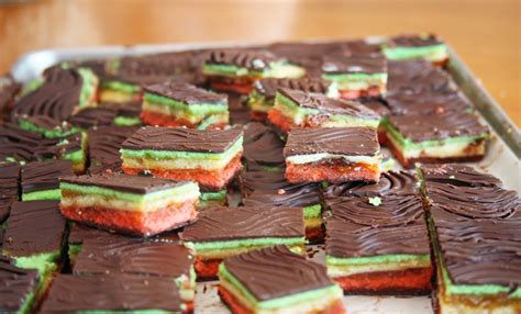 Lidia's Delicious Rainbow Cookies - Bursting with Colorful Delights!