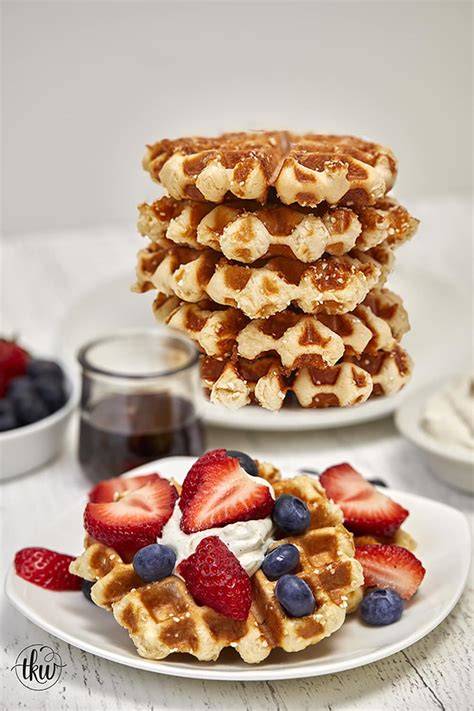 Liege waffles