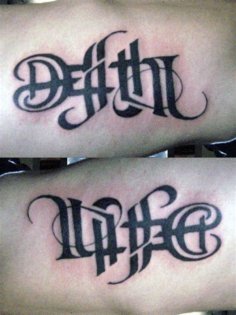 50 Life Death Tattoo Designs For Men Masculine Ink Ideas
