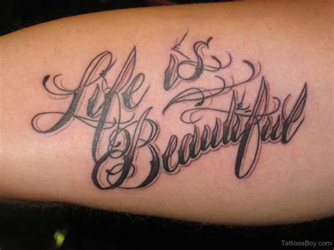 Life is a beautiful struggle..my first tattoo!