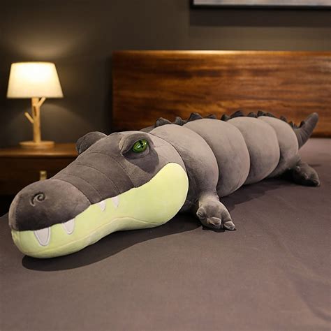 Experience the Wild with a Lifelike Life Size Alligator Stuffed Animal - Perfect for Animal Lovers!