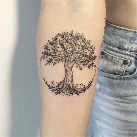 Life Tree Tattoo