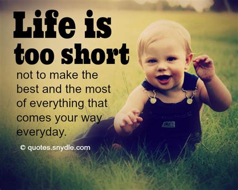 Life is Too Short Quotes With Images