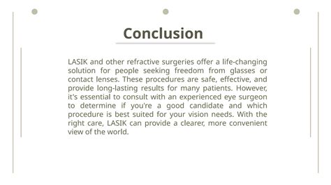 Life-Changing LASIK Procedures