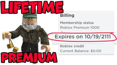 Lifetime Premium - Roblox