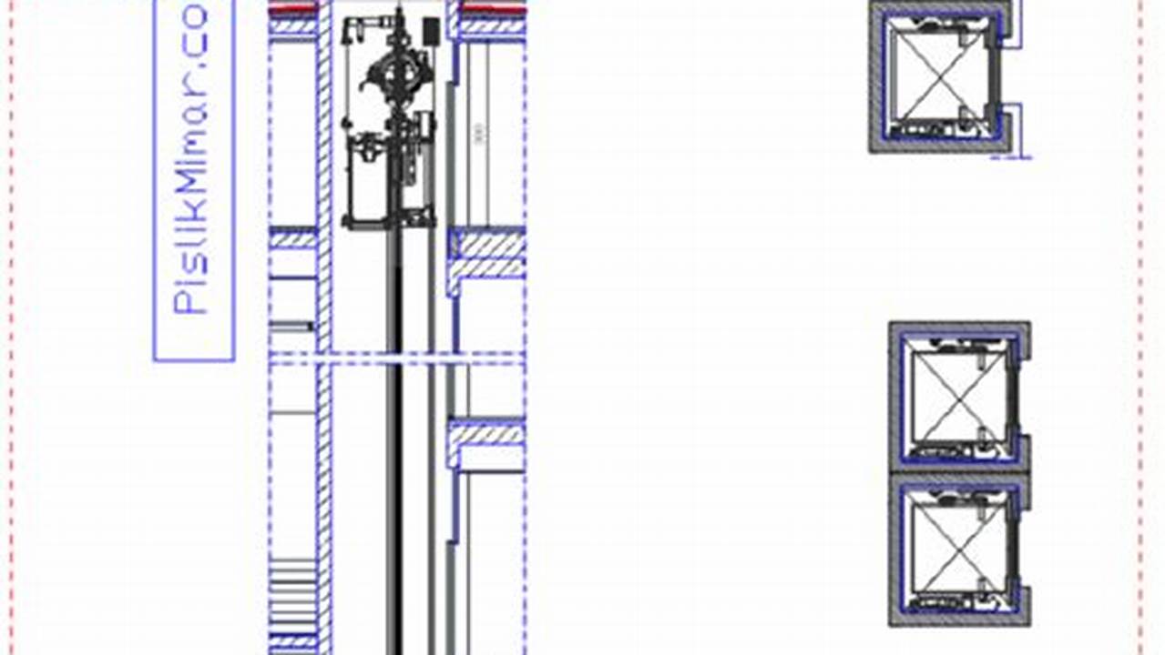 Lift Cad Block Section