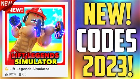 Lift Legends Simulator Codes - Roblox - June 2023 -