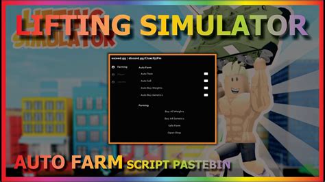 Lifting Simulator Script - Pastebin.com
