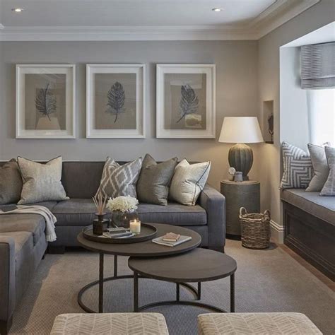 02 Light & Grey Living Room Colous Scheme Decor Ideas frontbackhome
