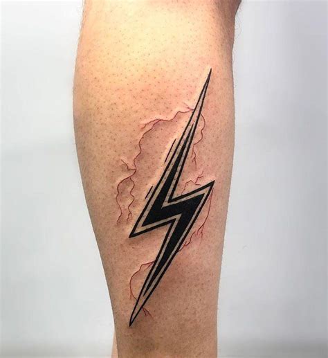 Light Bolt Tattoo