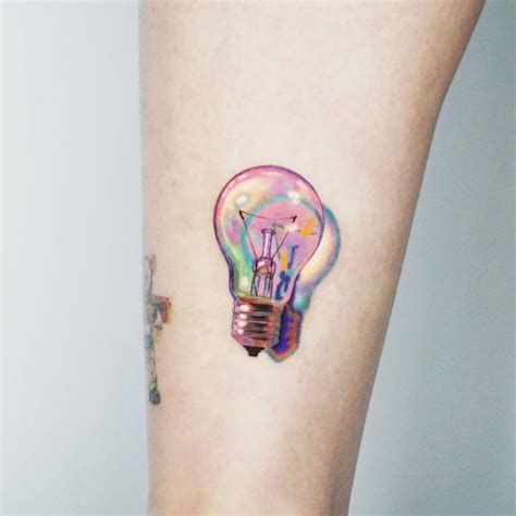 Light Bulb Tattoo