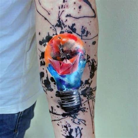47 Breathtaking Watercolor Flower Tattoos Page 2 of 5