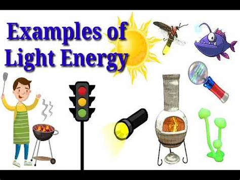 Light Energy Examples Pictures