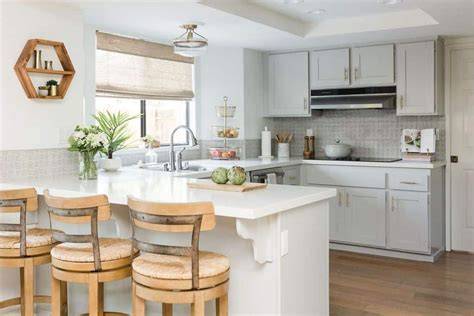 Enchant Your Kitchen with Elegance: Discover the Timeless Beauty of Light French Gray Cabinets