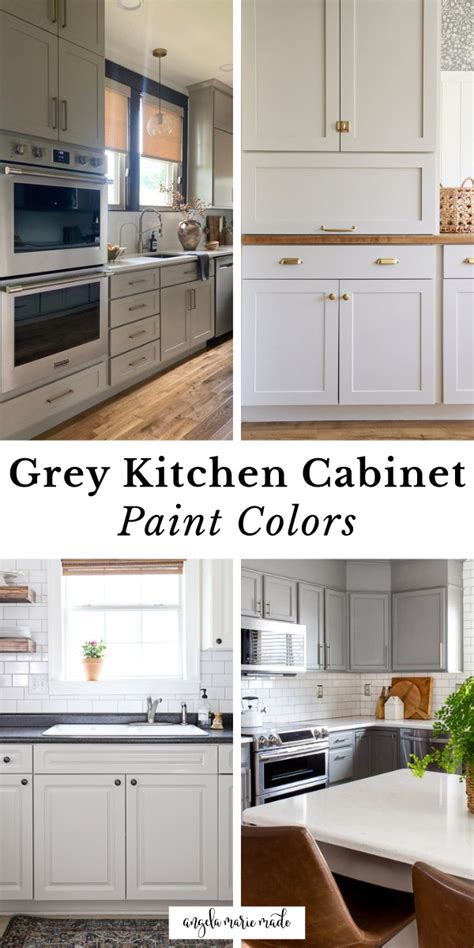 Light Grey Cabinet Paint Color