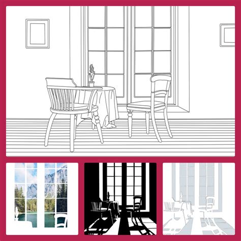 Light Painting Template