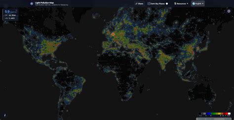 Light Pollution Map: Before You Head Out