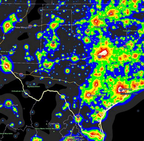 ClearDarkSky Light Pollution Map