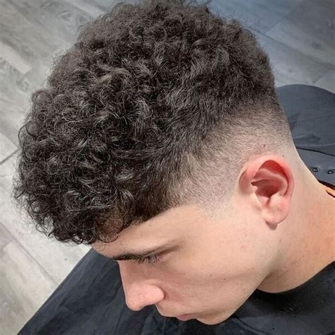 Light Skin Curly Top Haircut
