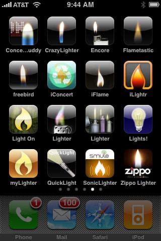 Lighter apps