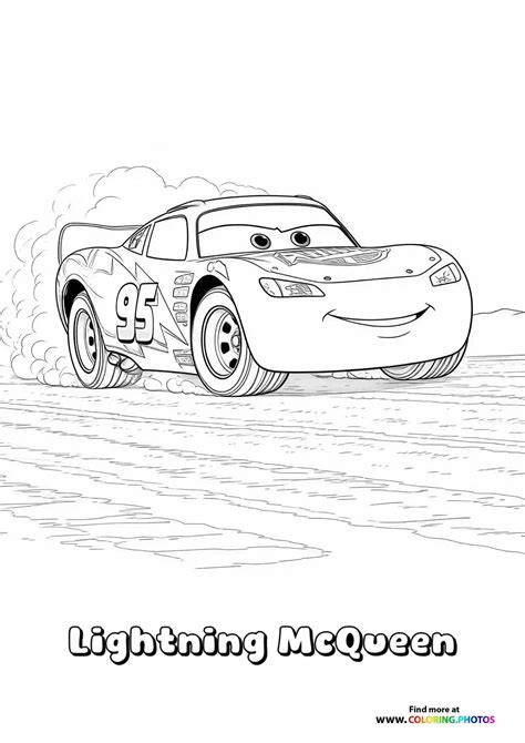 Lighting Mcqueen Coloring Pages