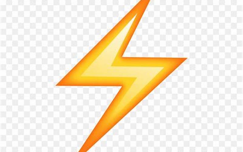 Lightning Emoji