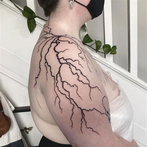 Lightning Bolts Tattoo