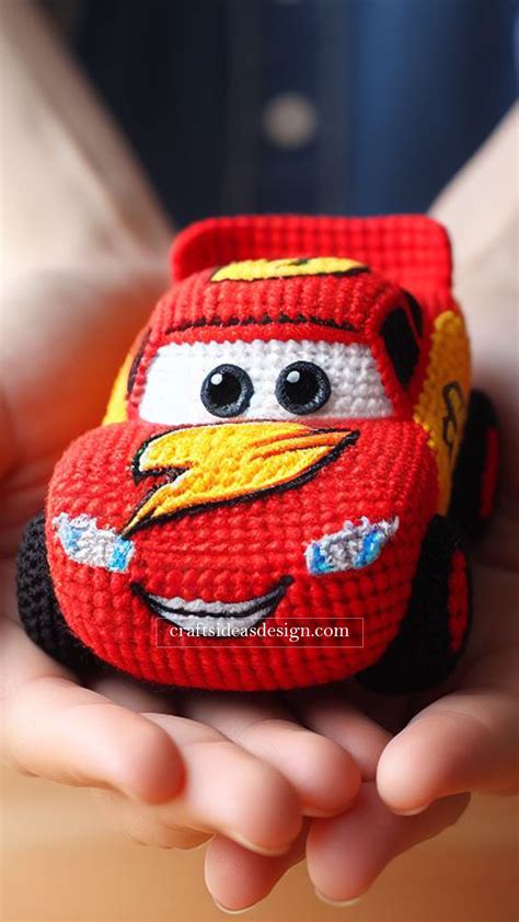 Lightning Mcqueen Crochet