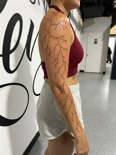 Lightning Scar Tattoo
