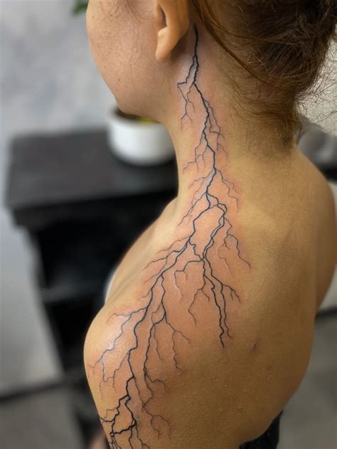 Lightning Strike Tattoo